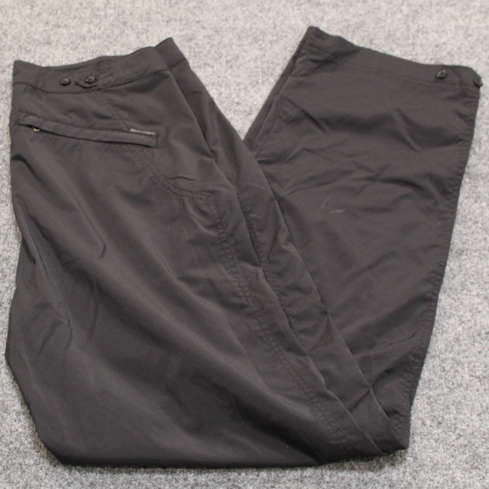 Royal Robbins Women's Discovery III Hiking Pants Size 10‎ Black Stretch Travel